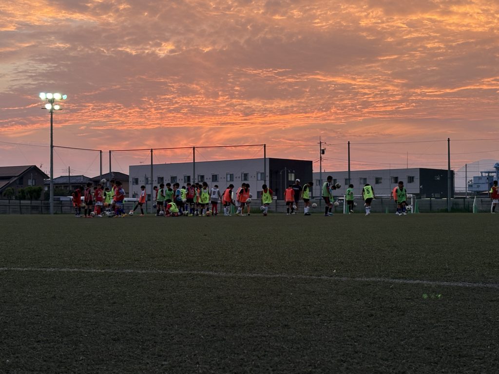 現6年生ジュニアユース体験練習会開催